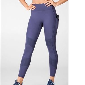 Purple High-Waisted Fabletics Leggings